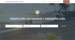 Desktop Screenshot of hawaiijobsondemand.com